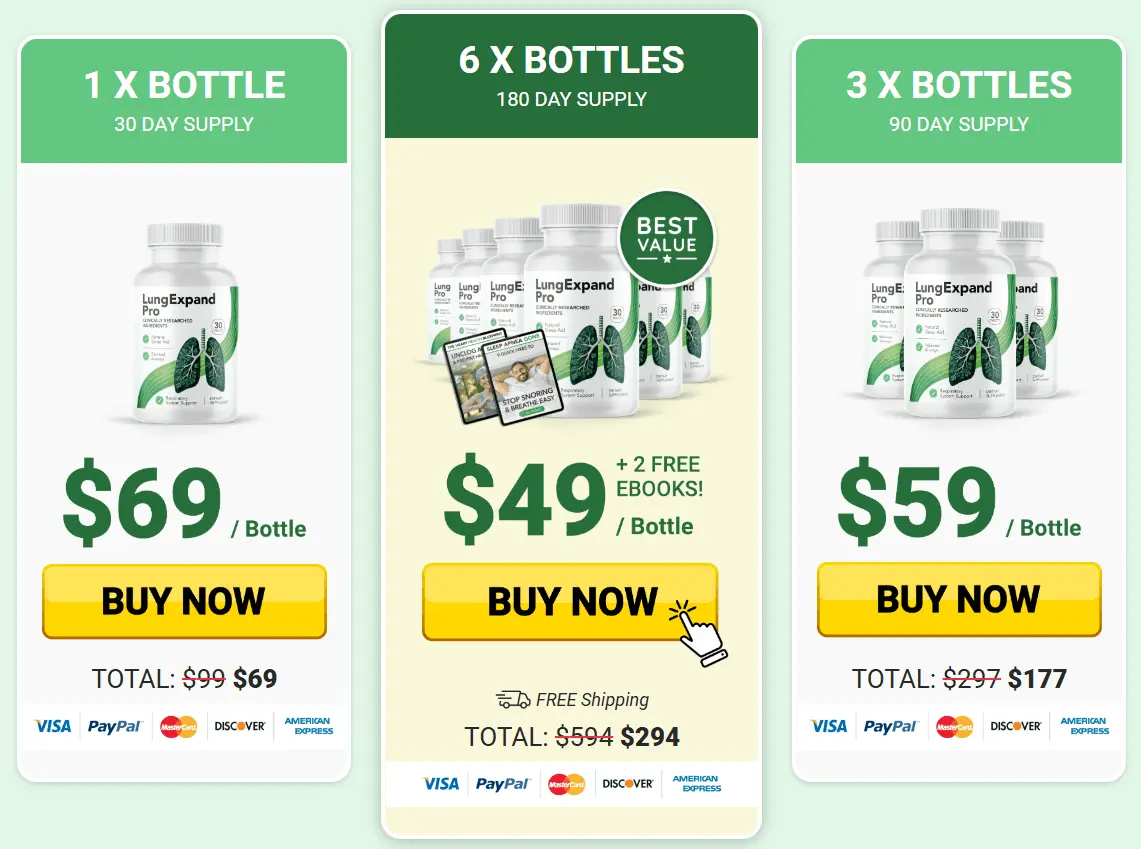 LungExpand Pro Discount Price